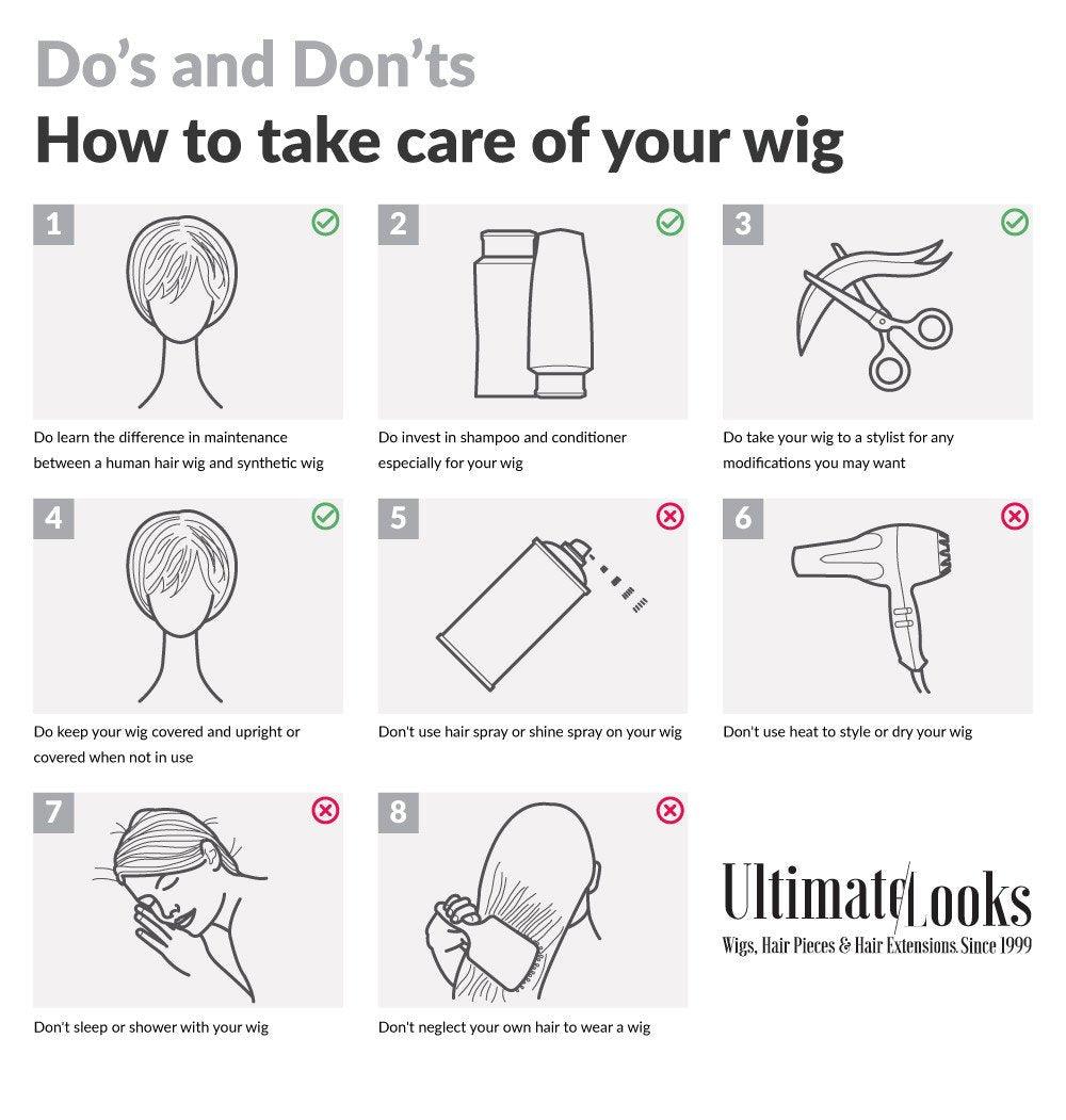 The Dos and Don ts of Wig Maintenance Wig Care Ultimate Looks