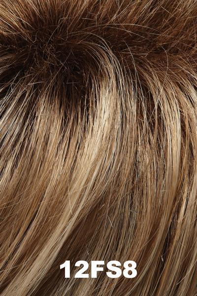 Top Style 12" Topper Hair Addition by Jon Renau | Synthetic (Monofilament Base) | Clearance Sale