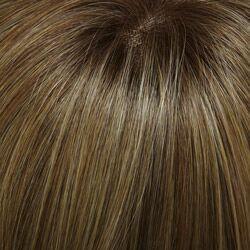 Top Form 6-8" Human Hair Addition (Renau Colors) by Jon Renau | 100% Remy Human Hair Piece (Monofilament Base)