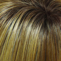 Top Style 18" Human Hair Addition (Renau Colors) by Jon Renau | 100% Remy Human Hair Piece (Monofilament Base)