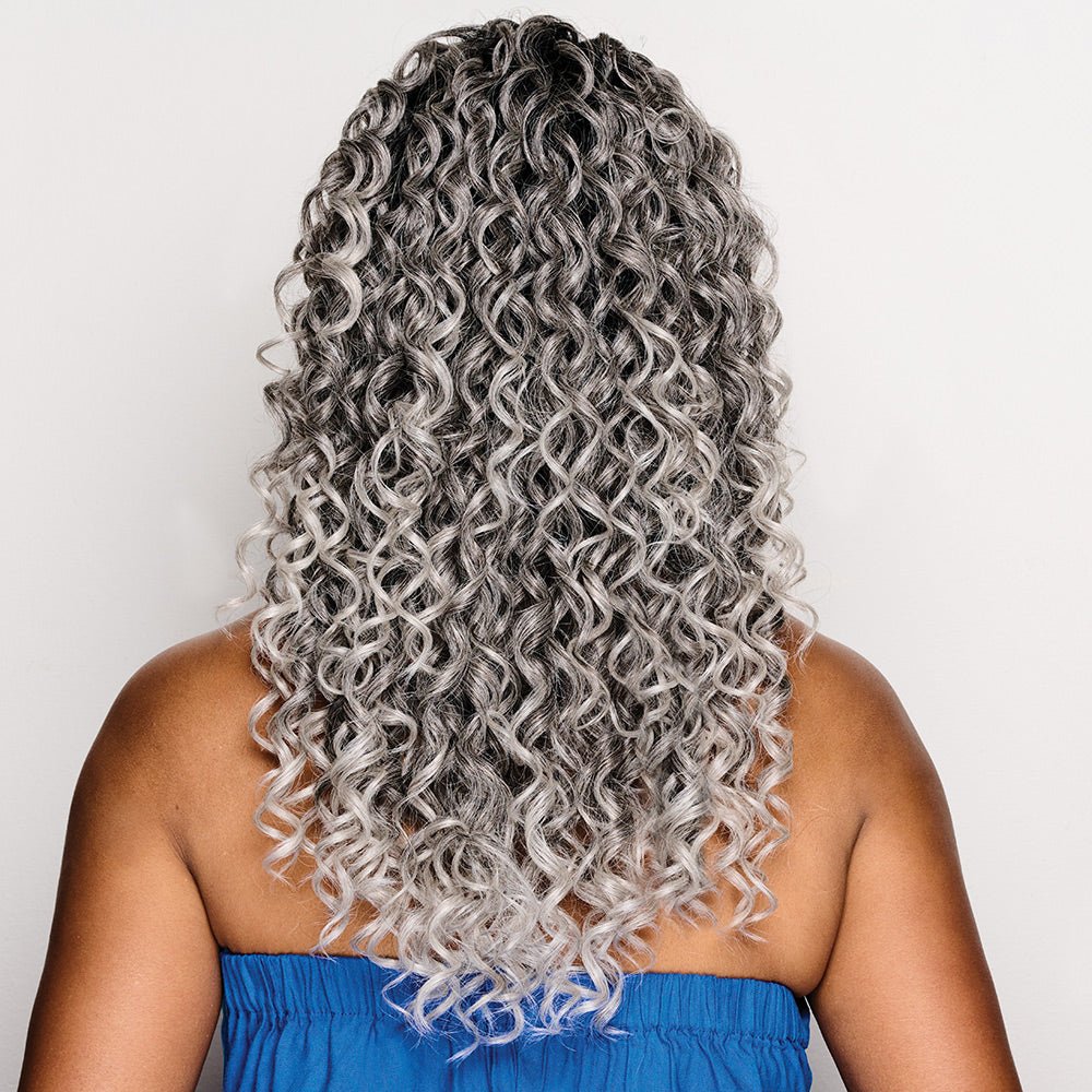 Long And Curled headband by Kim Kimble