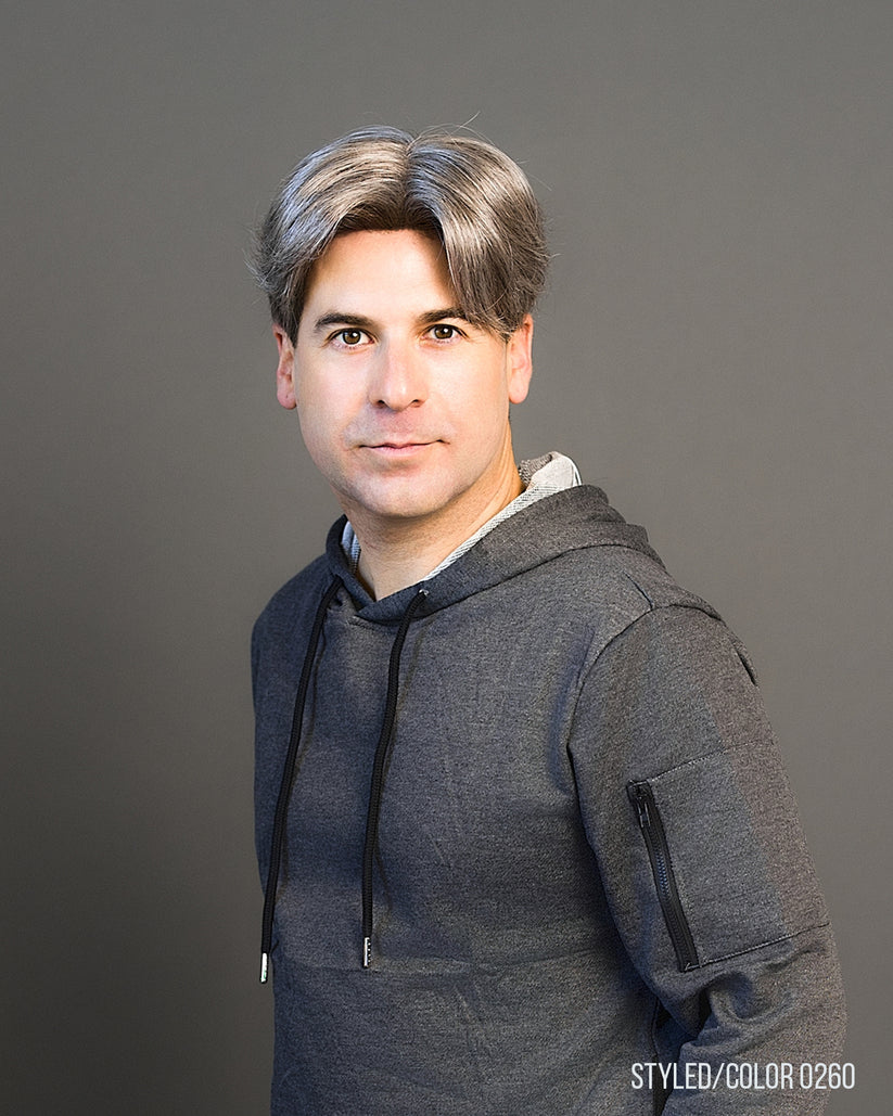 403 Mens System H by WIGPRO: Mono-top Human Hair
