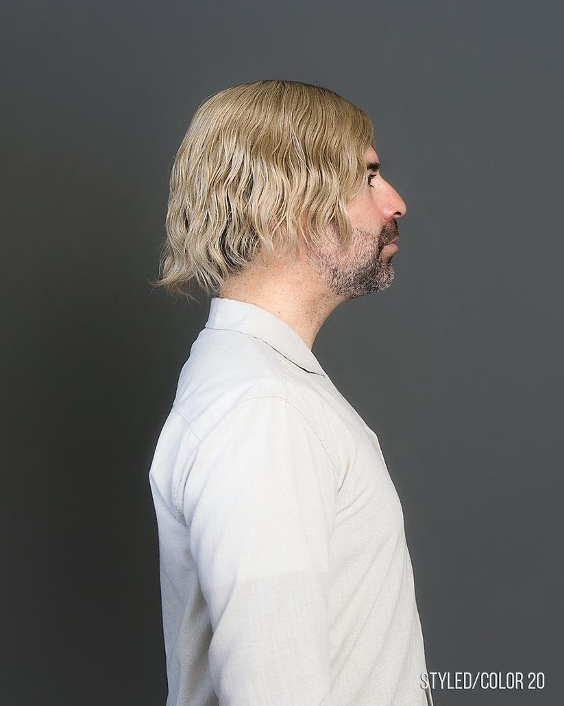 405 Mens Lace Front by WIGPRO: Human Hair Topper