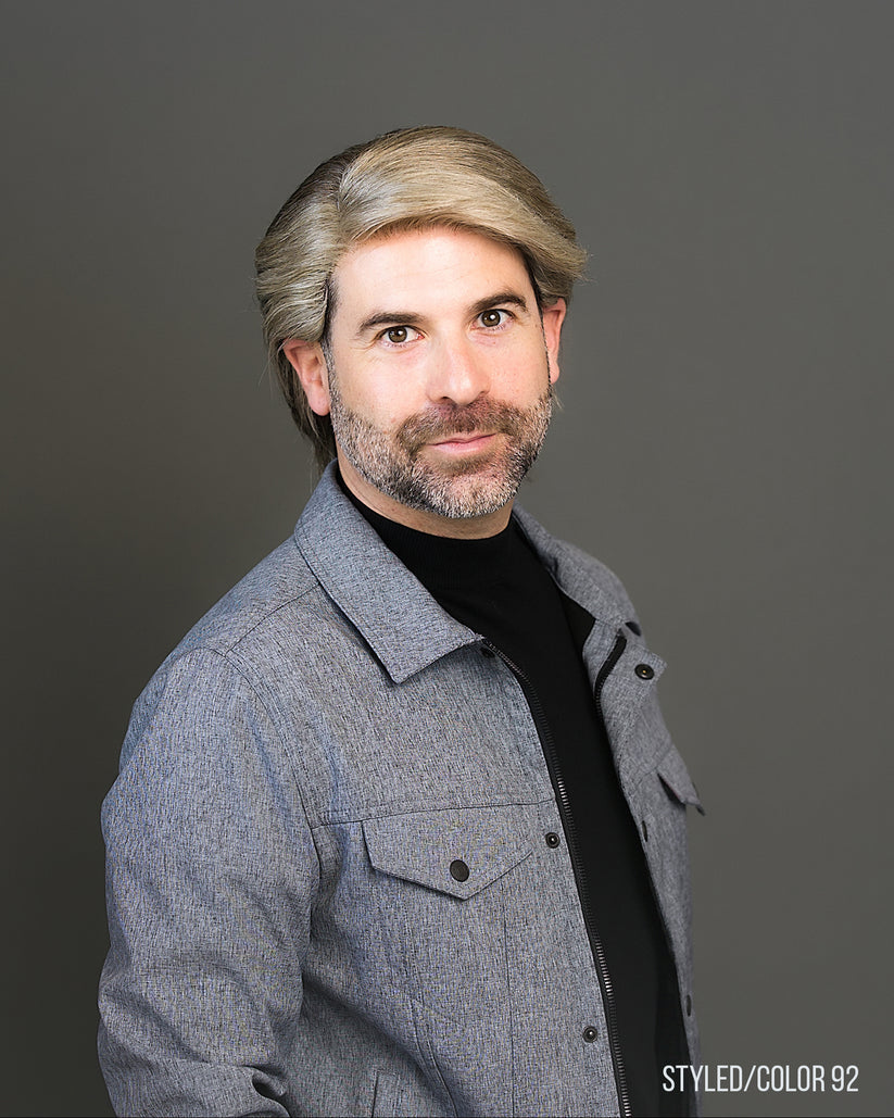 421 Apollo by WIGPRO: Mens Human Hair Wig
