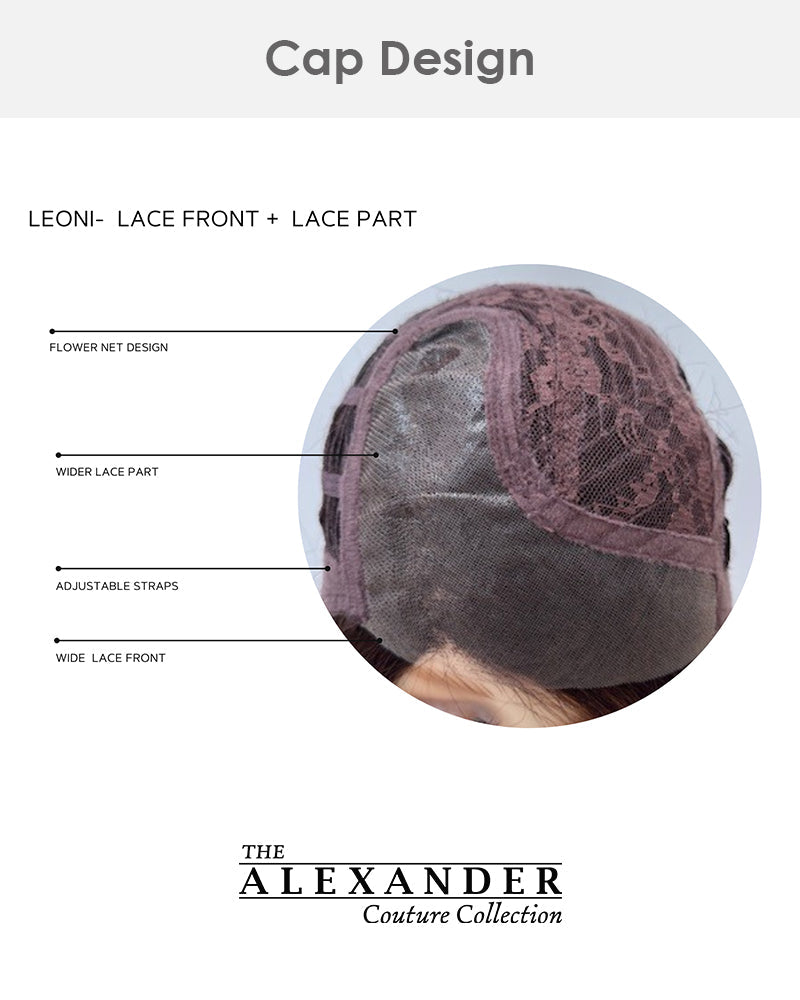 Leoni Wig by Rene of Paris | Lace Front + Partial Monofilament (Heat Friendly Synthetic)