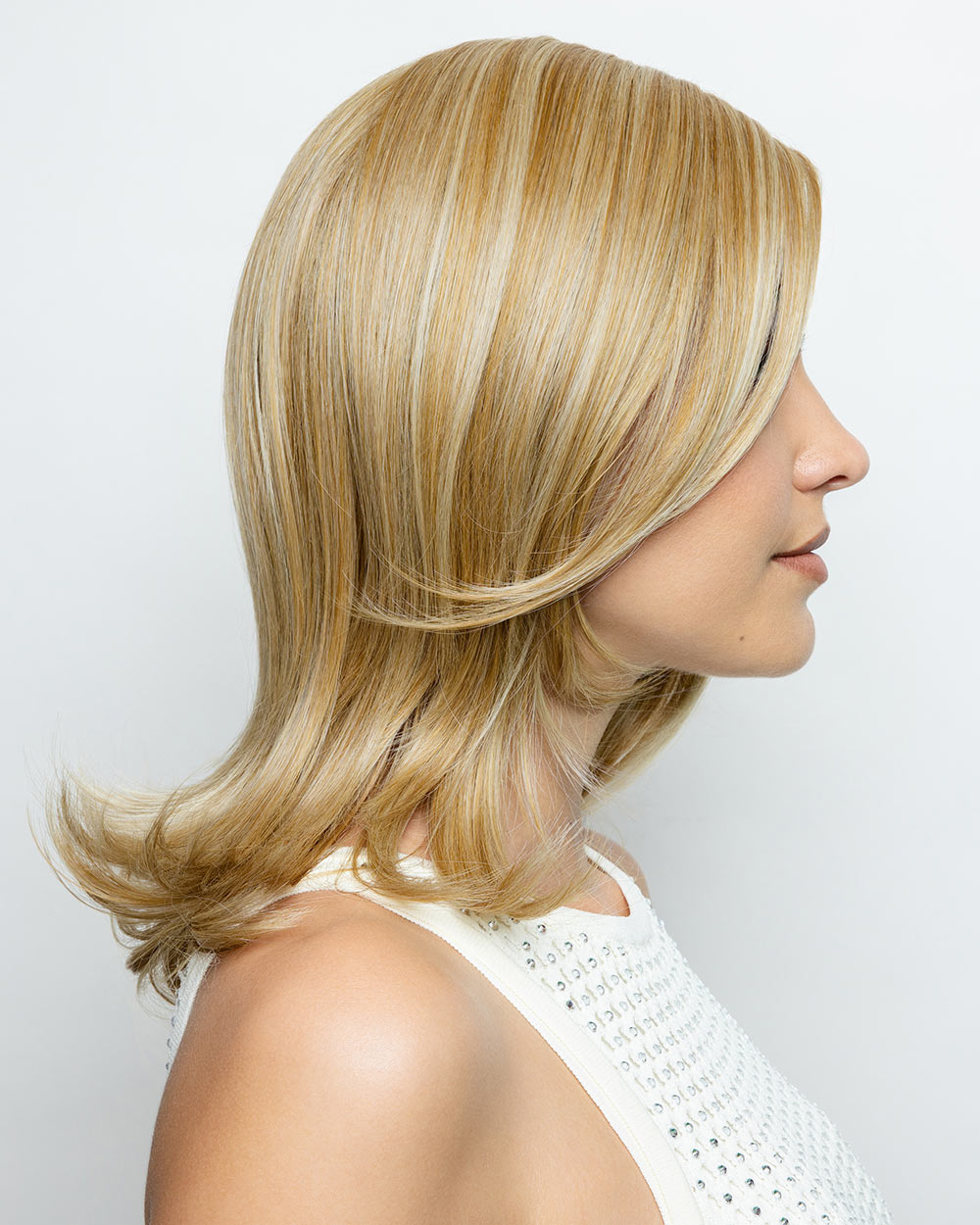 Sophia Wig by Rene of Paris | Lace Front + Partial Monofilament (Heat Friendly Synthetic)