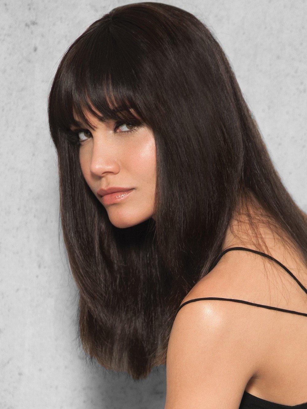 Human Hair Clip-In Bang by Hairdo | Monofilament Crown | Clearance Sale - Ultimate Looks