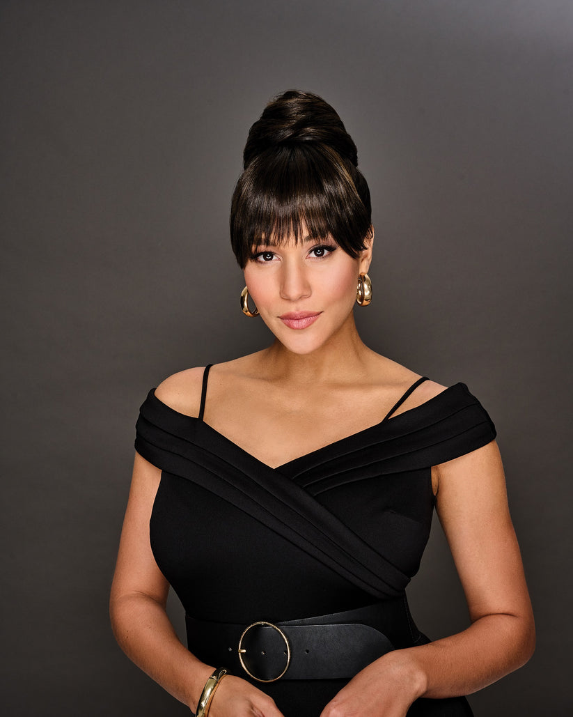 Trendy Fringe & Bun by Hairdo | Synthetic