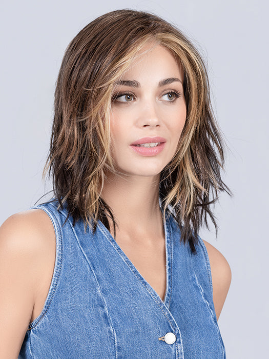 Flow Wig by Ellen Wille | Heat Friendly Synthetic (Mono Part)