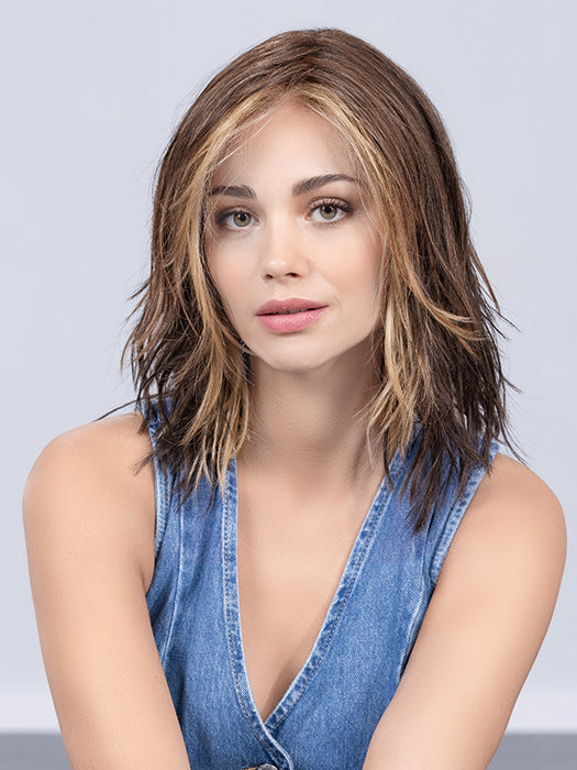 Flow Wig by Ellen Wille | Heat Friendly Synthetic (Mono Part)