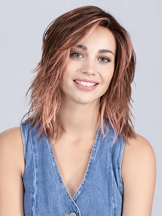 Flow Wig by Ellen Wille | Heat Friendly Synthetic (Mono Part)