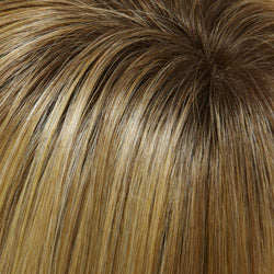 Top Style 12" Human Hair Addition (Renau Colors) by Jon Renau | 100% Remy Human Hair Piece (Monofilament Base)