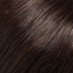 Top Style 12" Human Hair Addition (Renau Colors) by Jon Renau | 100% Remy Human Hair Piece (Monofilament Base)