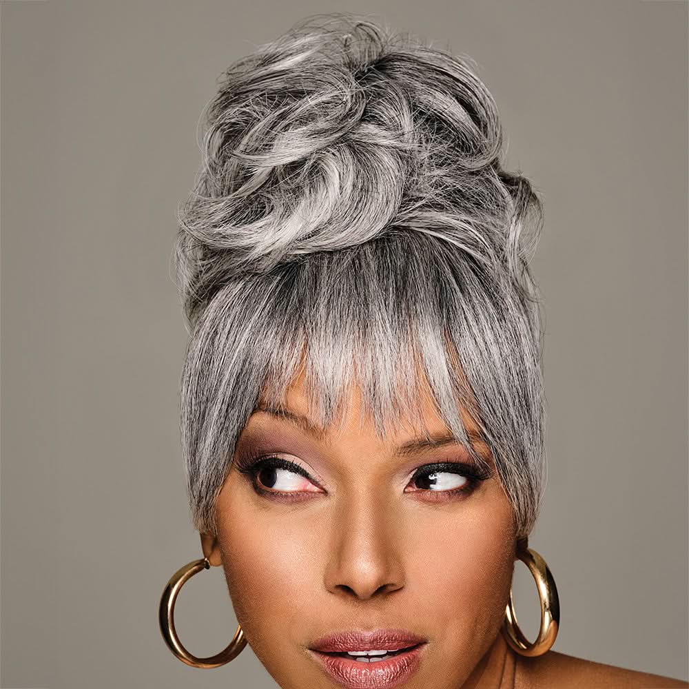 Sleek Style Bun And Bang by Kim Kimble