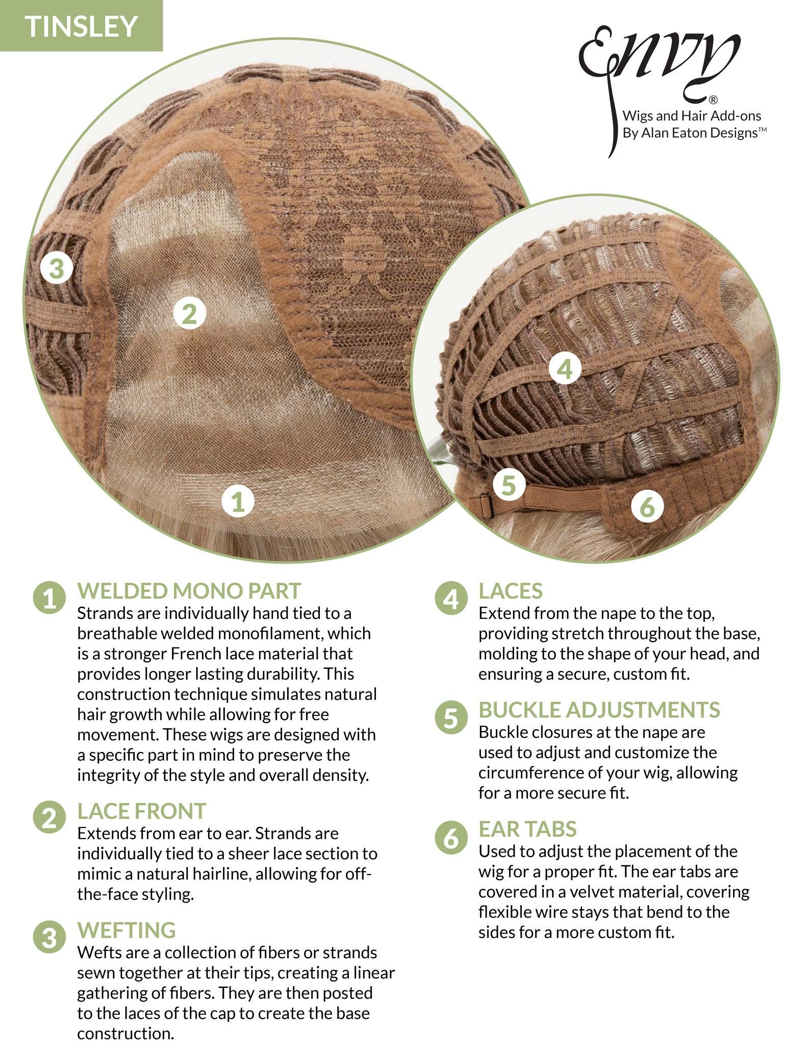 Tinsley Wig by Envy | Synthetic (Lace Front Mono Part) - Ultimate Looks