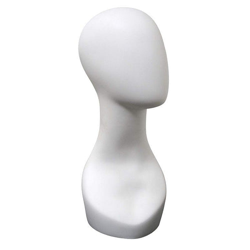 18" White Mannequin no Logo by Rene of Paris - Ultimate Looks