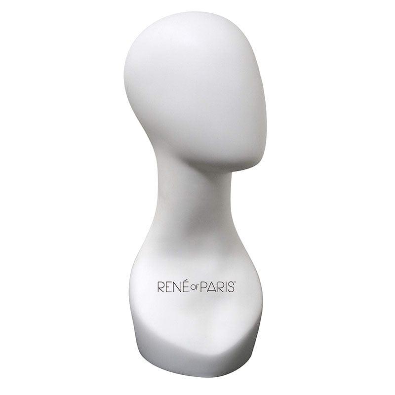 18" White Mannequin w/ Logo by Rene of Paris