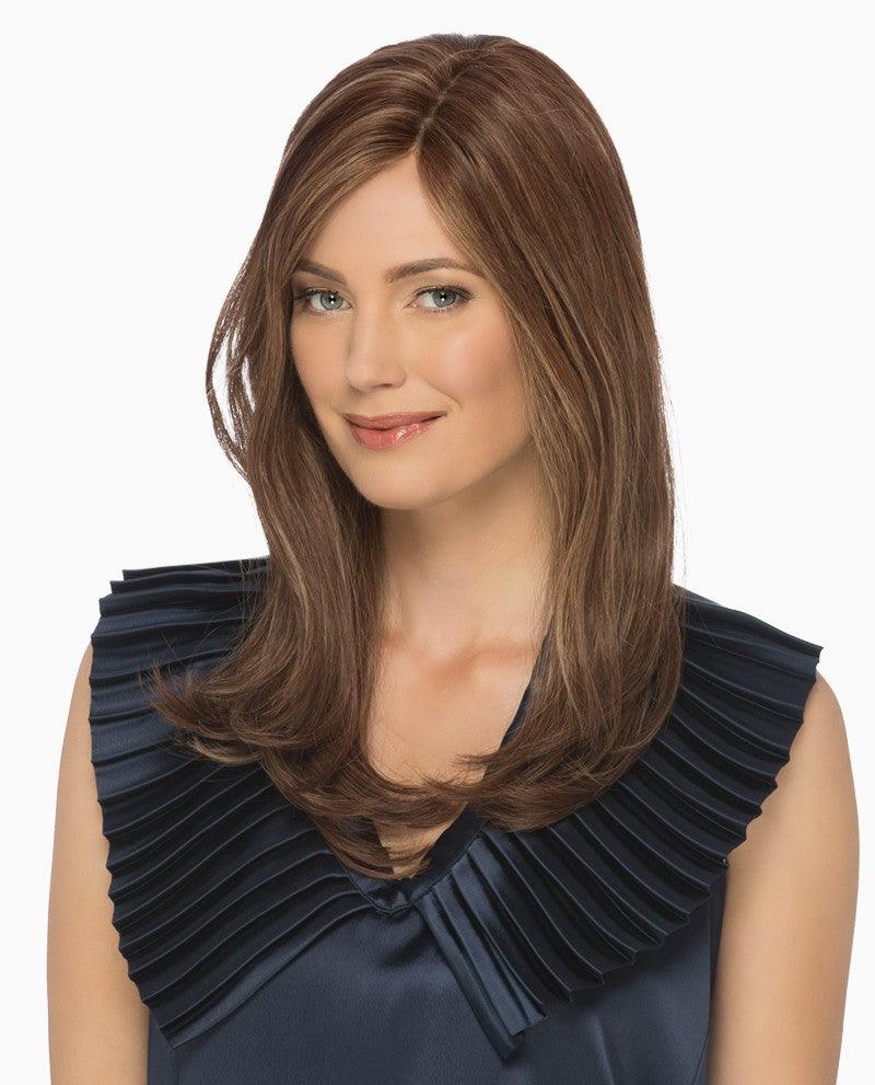 Angelina Hairpiece by Estetica Designs | Remy Human Hair (Mono Top) - Ultimate Looks
