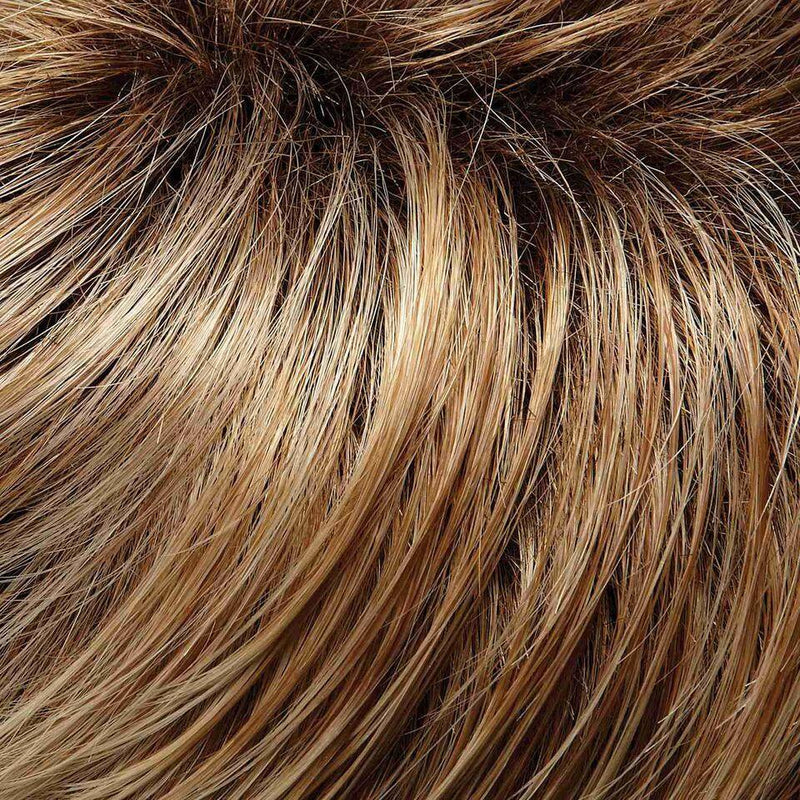 Top Form 12" Human Hair Addition (Renau Colors) by Jon Renau | 100% Remy Human Hair Piece (Monofilament Base) - Ultimate Looks