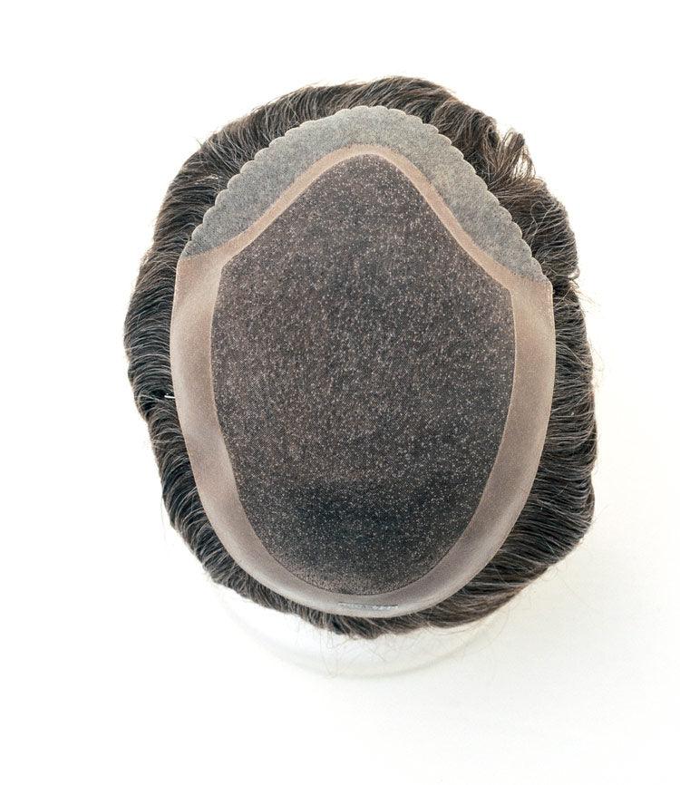 400 Mens System H by WIGPRO: Mono-top Human Hair - Ultimate Looks