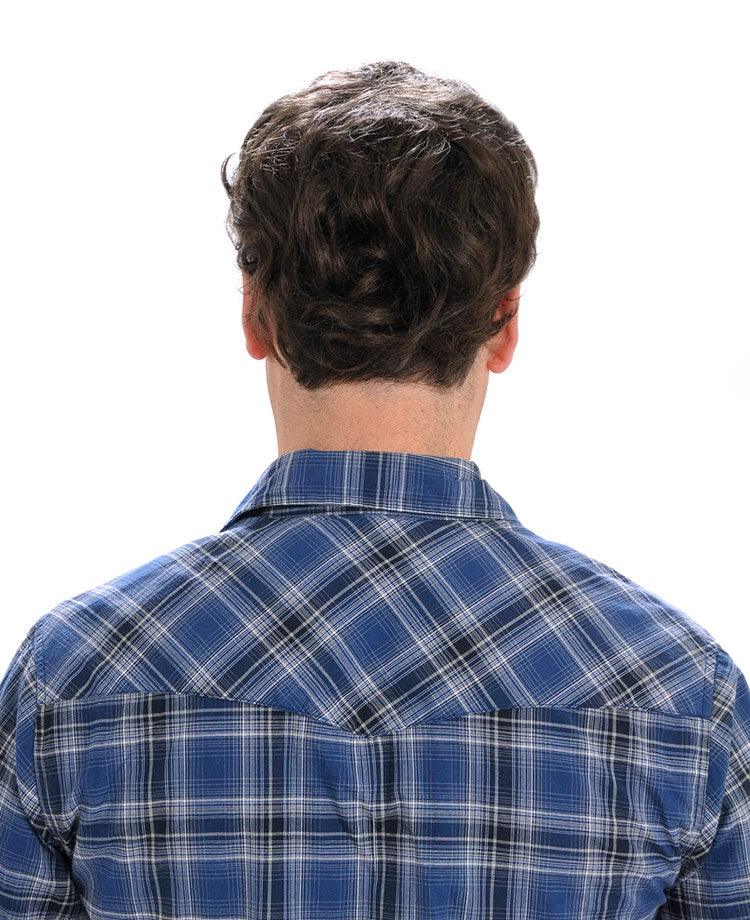 403 Mens System H by WIGPRO: Mono-top Human Hair - Ultimate Looks