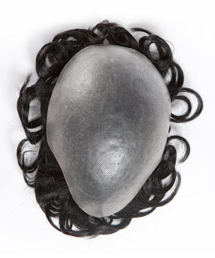 404 Nanoskin Free Style Mens Human Hair Topper by WIGPRO - Ultimate Looks
