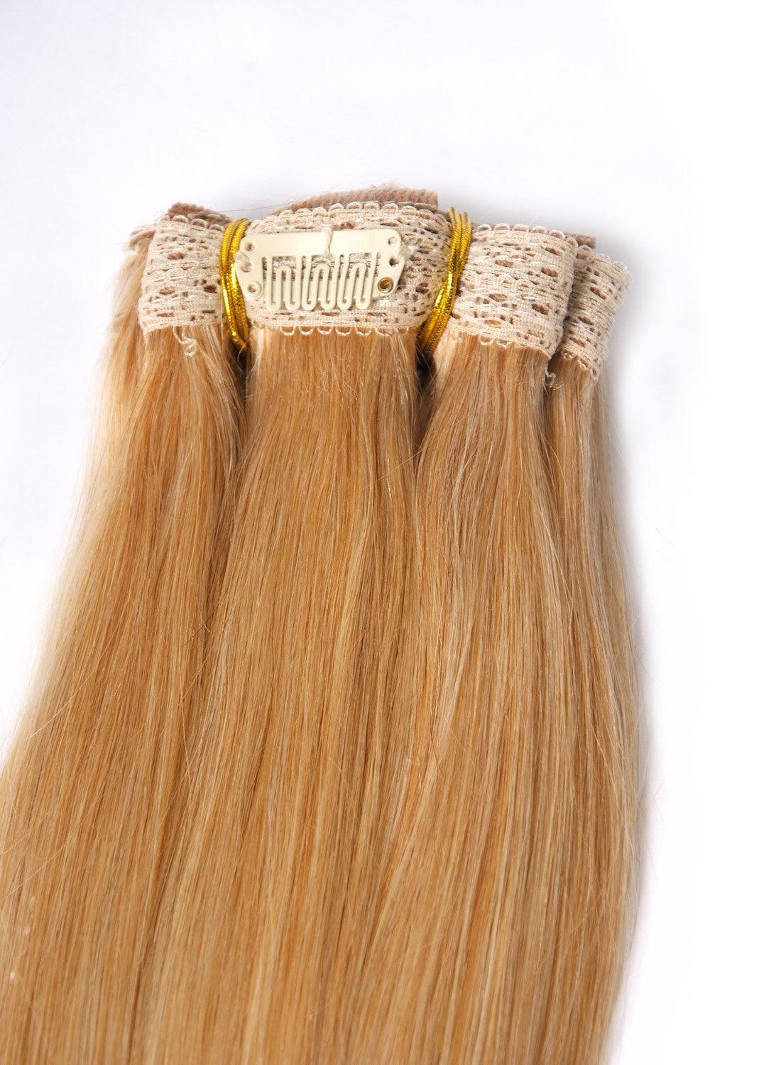 487C Clip-On 12" Hairpiece by WigPro | Human Hair Extension