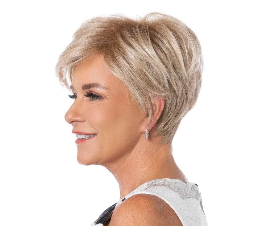 Stylishly Savvy Large Wig by Toni Brattin | Heat Friendly Synthetic (Basic Cap)