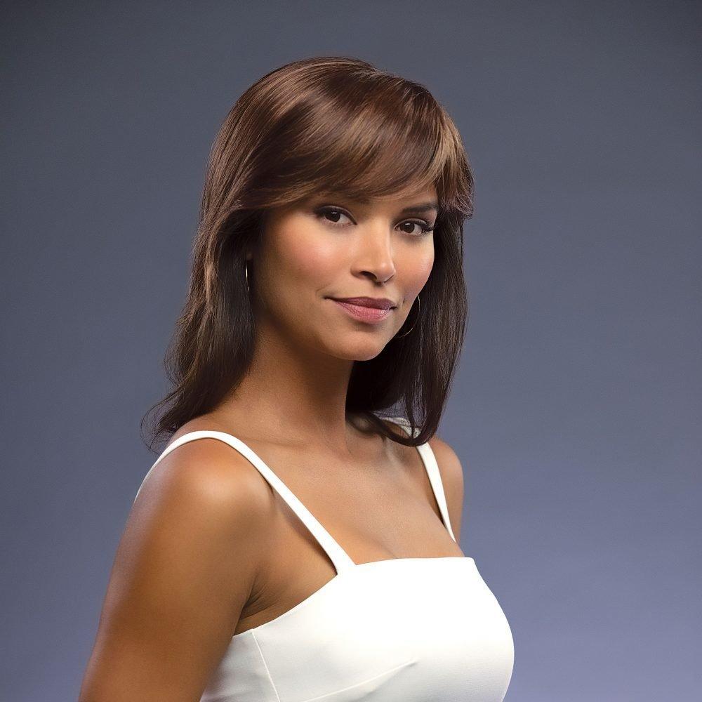 Medium Top Piece Mono Wig by Amore | Synthetic Monofilament Base - Ultimate Looks