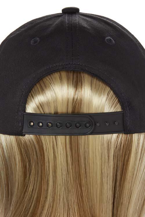 Shorty Hat Black by Henry Margu | Cotton Cap w/ Synthetic Hair - Ultimate Looks