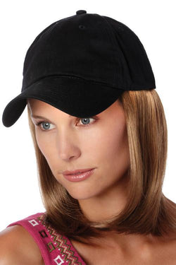 Classic Hat Black by Henry Margu | Cotton Cap w/ Synthetic Hair