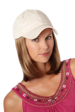 Classic Hat Beige by Henry Margu | Cotton Cap w/ Synthetic Hair