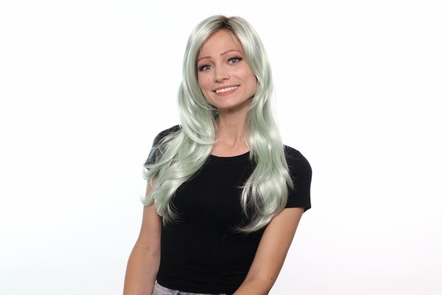 Angelica Partial Mono Wig by Noriko | Synthetic (Traditional Cap) - Ultimate Looks