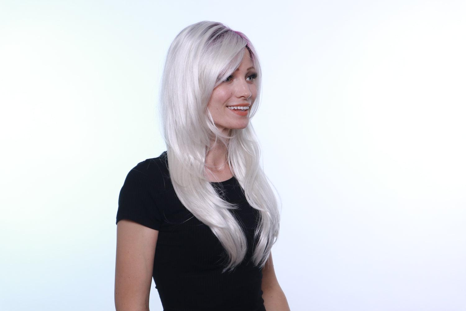 Angelica Partial Mono Wig by Noriko | Synthetic (Traditional Cap) - Ultimate Looks