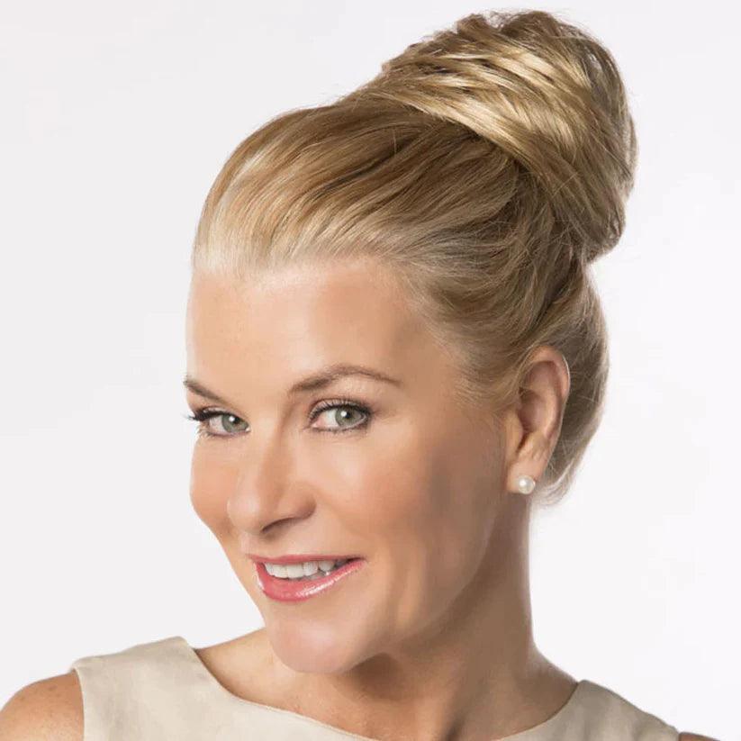 Honey Do Bun Hairpiece by Toni Brattin | Heat Friendly Synthetic | Clearance Sale