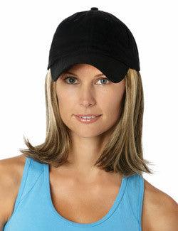 Classic Hat Black by Henry Margu | Cotton Cap w/ Synthetic Hair - Ultimate Looks