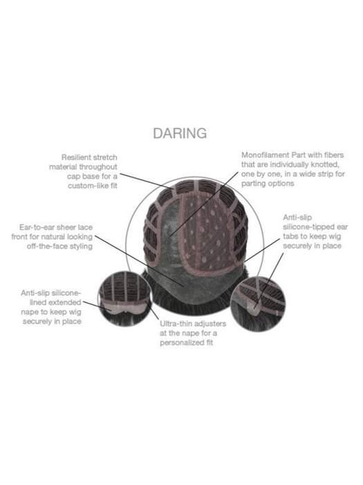 Daring Wig by HIM by HairUWear | HF Synthetic Lace Front Wig (Mono Part) - Ultimate Looks