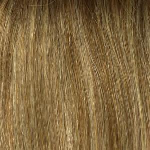 Add On Part Topper by Envy | Heat Friendly/Human Hair Blend Hairpiece (Monofilament Base) - Ultimate Looks