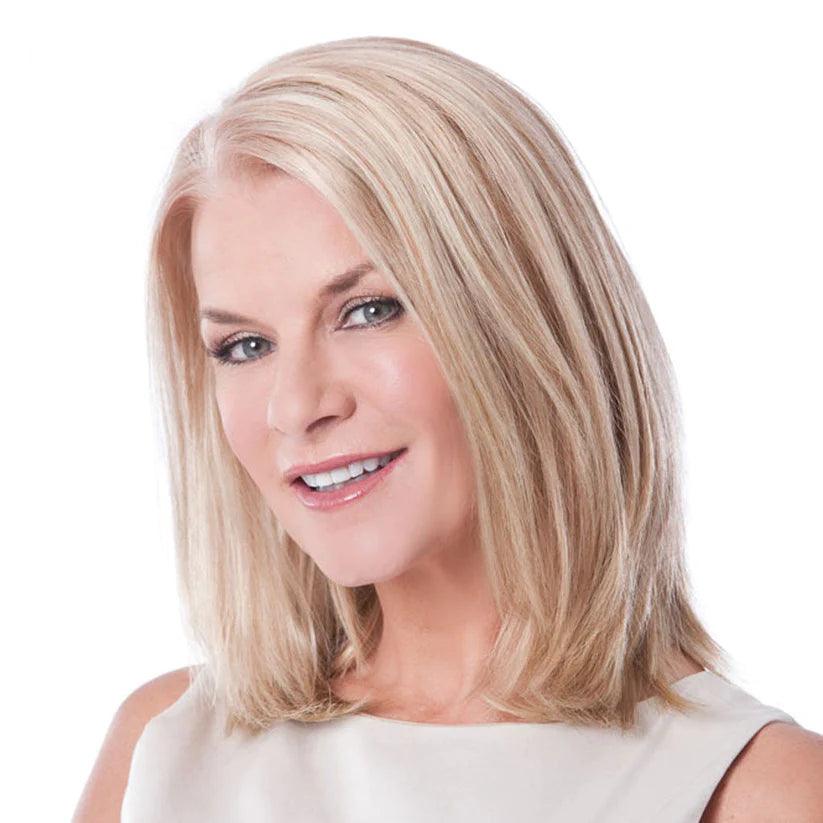 10in 2Pc Extension Straight Hairpiece by Toni Brattin | Heat Friendly Synthetic - Ultimate Looks