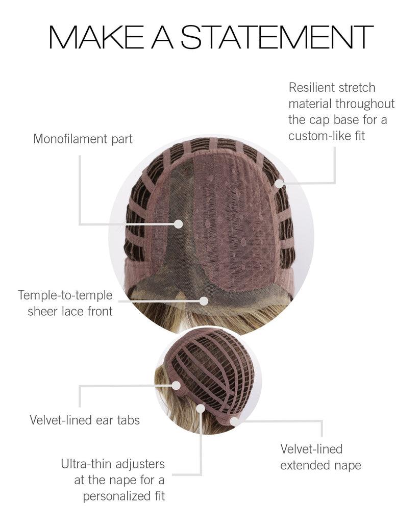 Make A Statement Wig by Gabor | Synthetic Lace Front (Mono Part) - Ultimate Looks