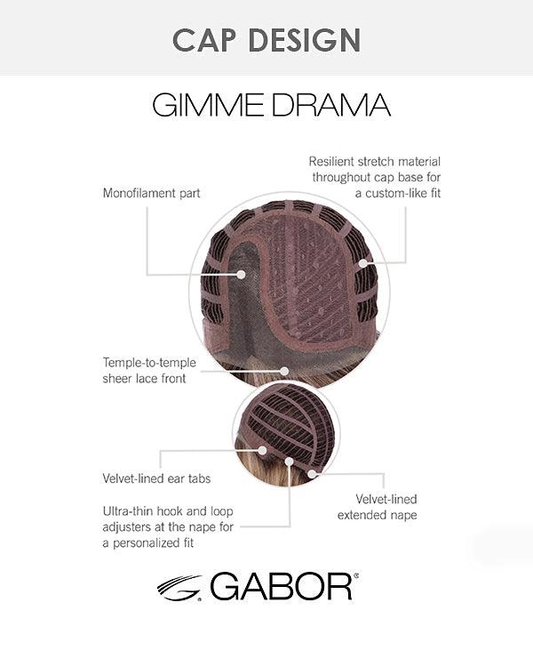 Gimme Drama Wig by Gabor | Heat Friendly Synthetic Lace Front - Ultimate Looks