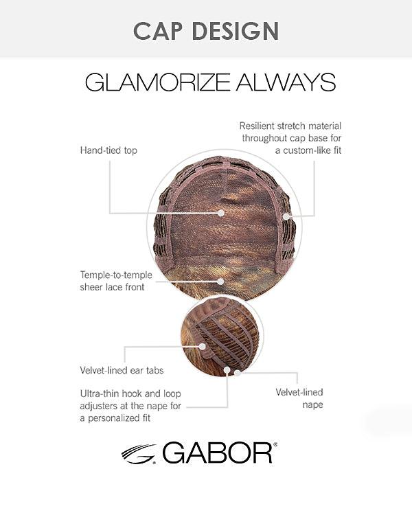 Glamorize Always Wig by Gabor | Heat Friendly Synthetic Lace Front - Ultimate Looks