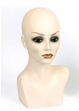 Unbreakable Fashion Mannequin Head by HairUWear - Ultimate Looks