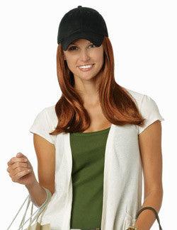 Long Hat Black by Henry Margu | Cotton Cap w/ Synthetic Hair - Ultimate Looks