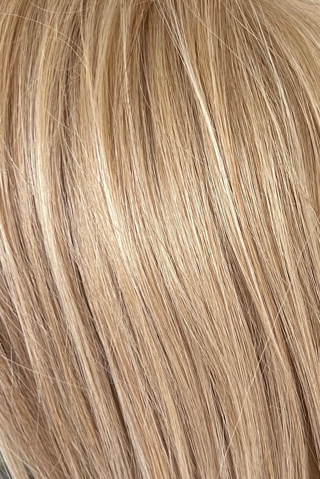 Orchid Human Hair Topper 9" by Rene of Paris | Human Hair (Monofilament) - Ultimate Looks