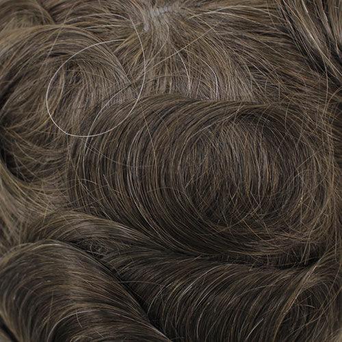 404 Nanoskin Free Style Mens Human Hair Topper by WIGPRO - Ultimate Looks