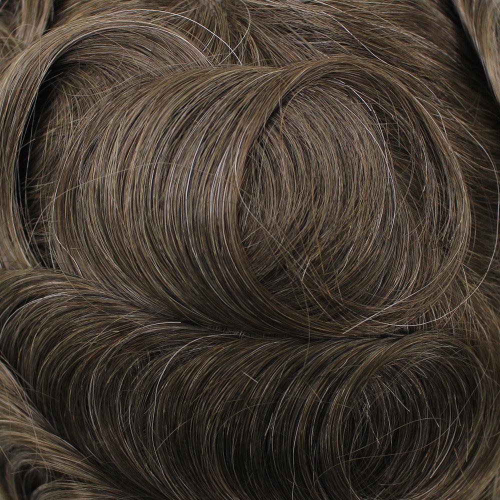 404 Nanoskin Free Style Mens Human Hair Topper by WIGPRO - Ultimate Looks