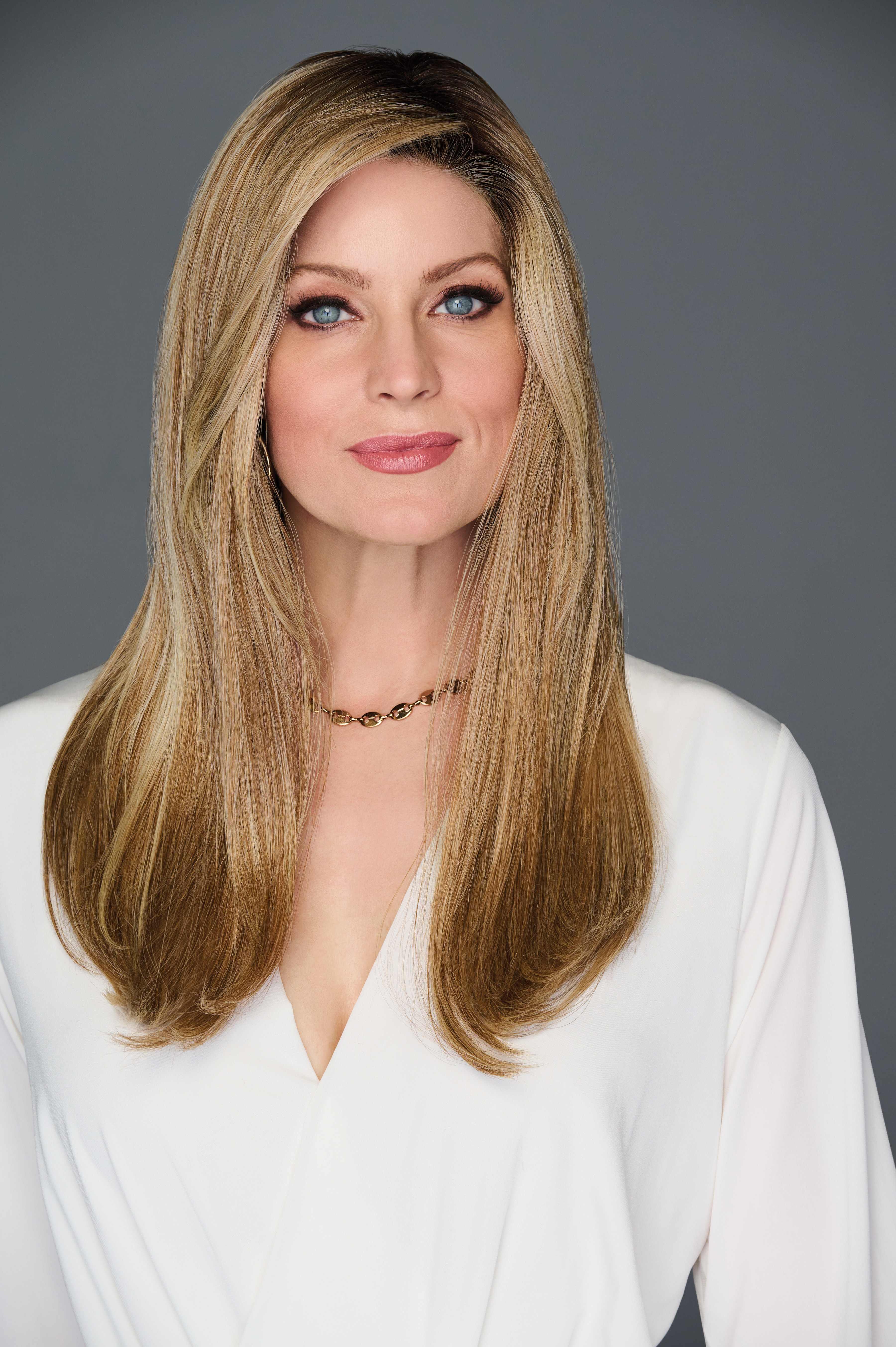 Top Billing 18" Hairpiece by Raquel Welch | Human Hair Lace Front (Mono) Topper - Ultimate Looks