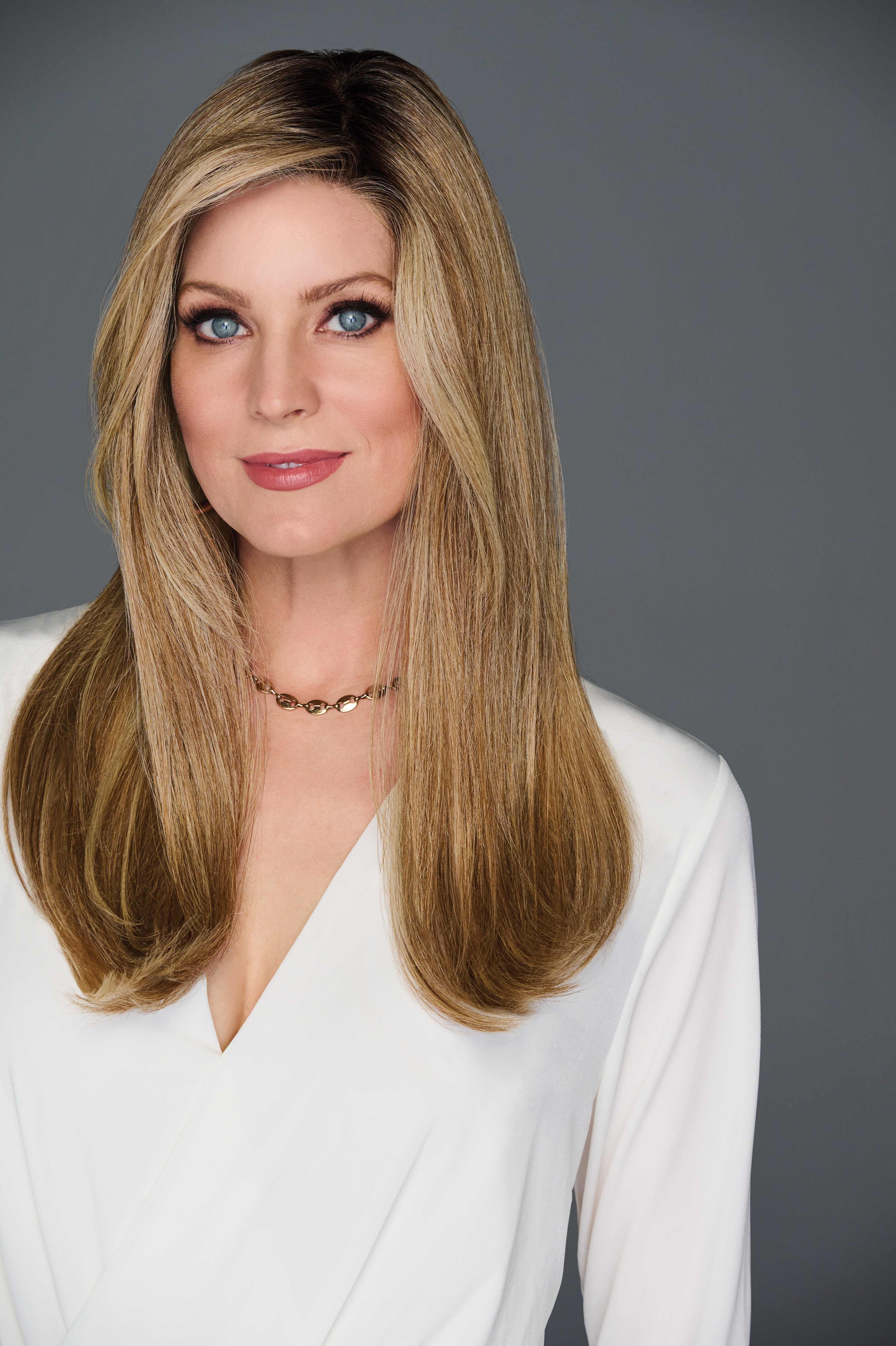 Top Billing 18" Hairpiece by Raquel Welch | Human Hair Lace Front (Mono) Topper - Ultimate Looks