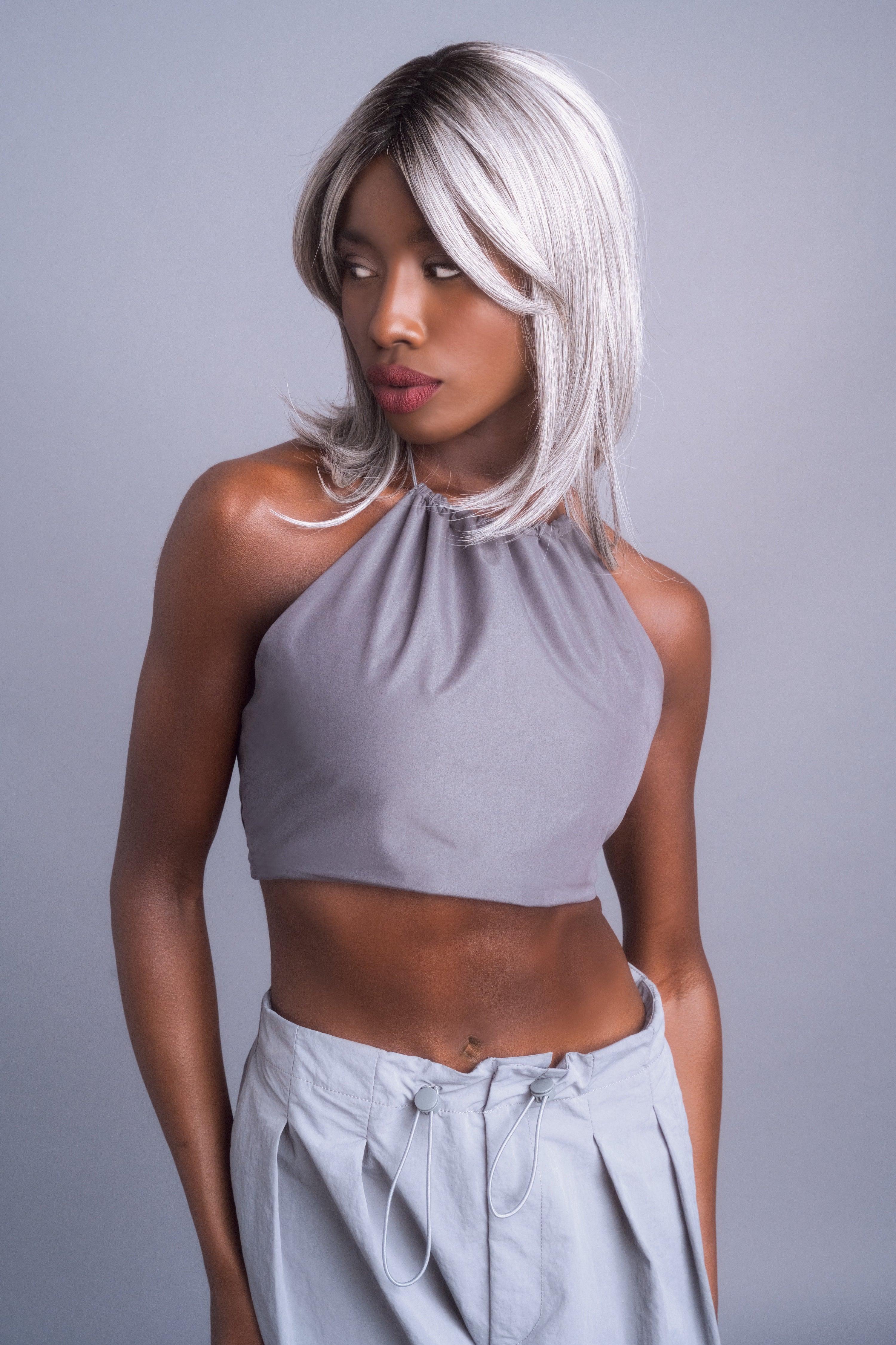 High Heat Mid Straight Topper by Rene of Paris | Heat Friendly Synthetic